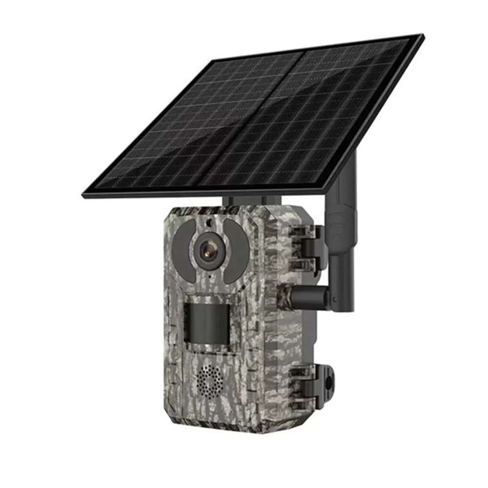 INOX 222 4MP 3.6MM 2560 × 1440 4G/GPRS IP65 IP SOLAR PANELLİ FOTOKAPAN