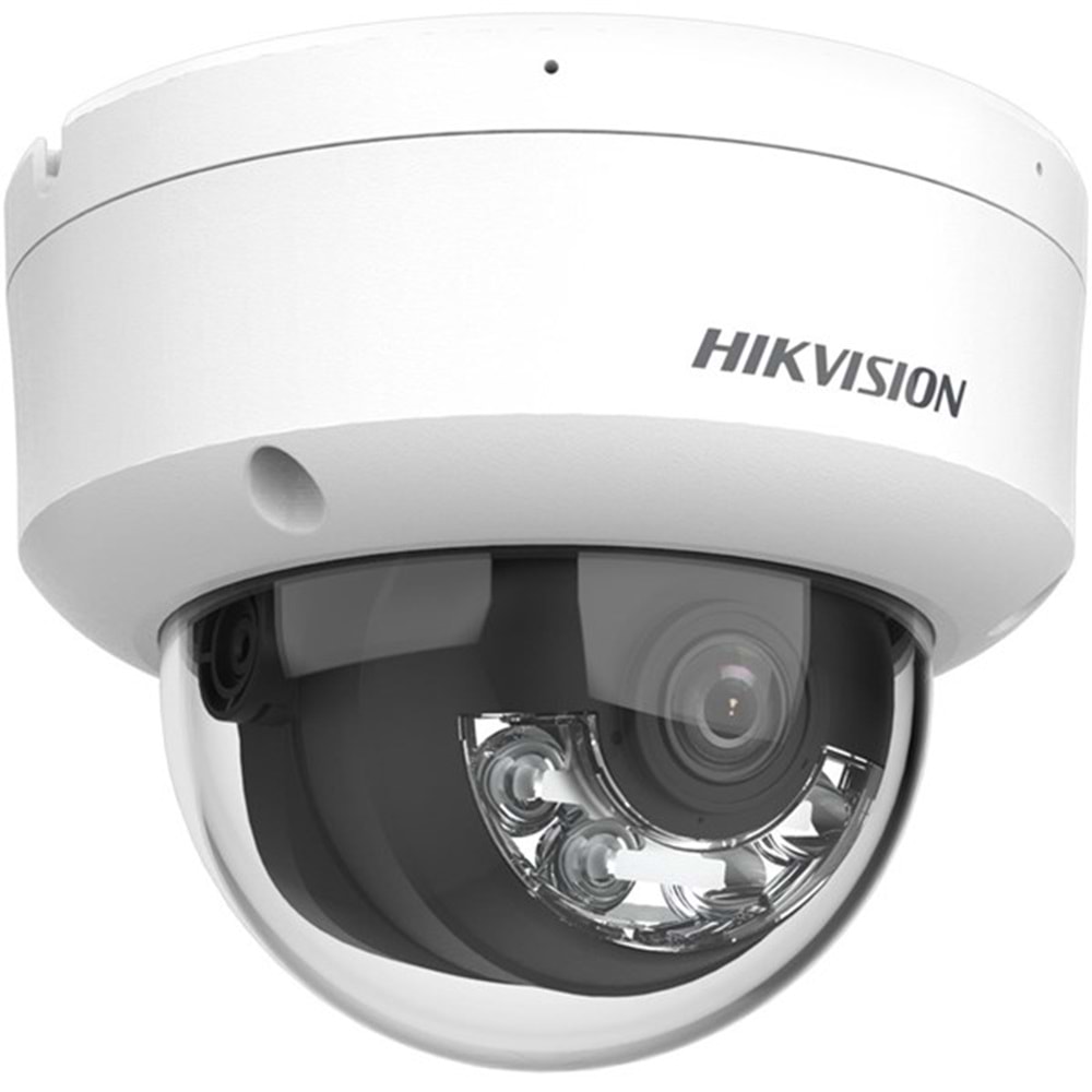HIKVISION 4MP DS-2CD1143G2-LIU(F) 2.8MM Sesli H265 Smart Hybrıd Lıght Ip Dome Kamera