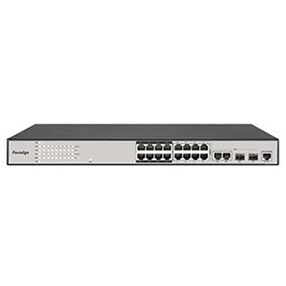 FOREDGE 16port POE PS3016XGPSH 2.5 GBE/2-10 GBE 2-10GBE SFP 360W YÖNETİLEBİLİR SWITCH