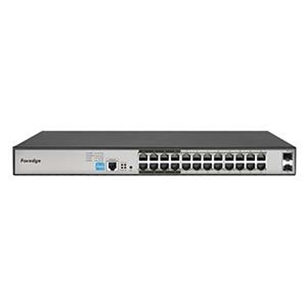 FOREDGE 24port PS3024GS GIGABIT 2-SFP 250W YÖNETİLEBİLİR SWITCH