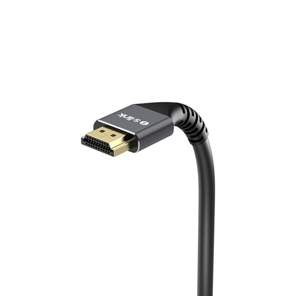 S-LINK SLX-HD4K40 40 Mt Metal v2.0 4K (4096*2160) 60Hz HDMI Kablo