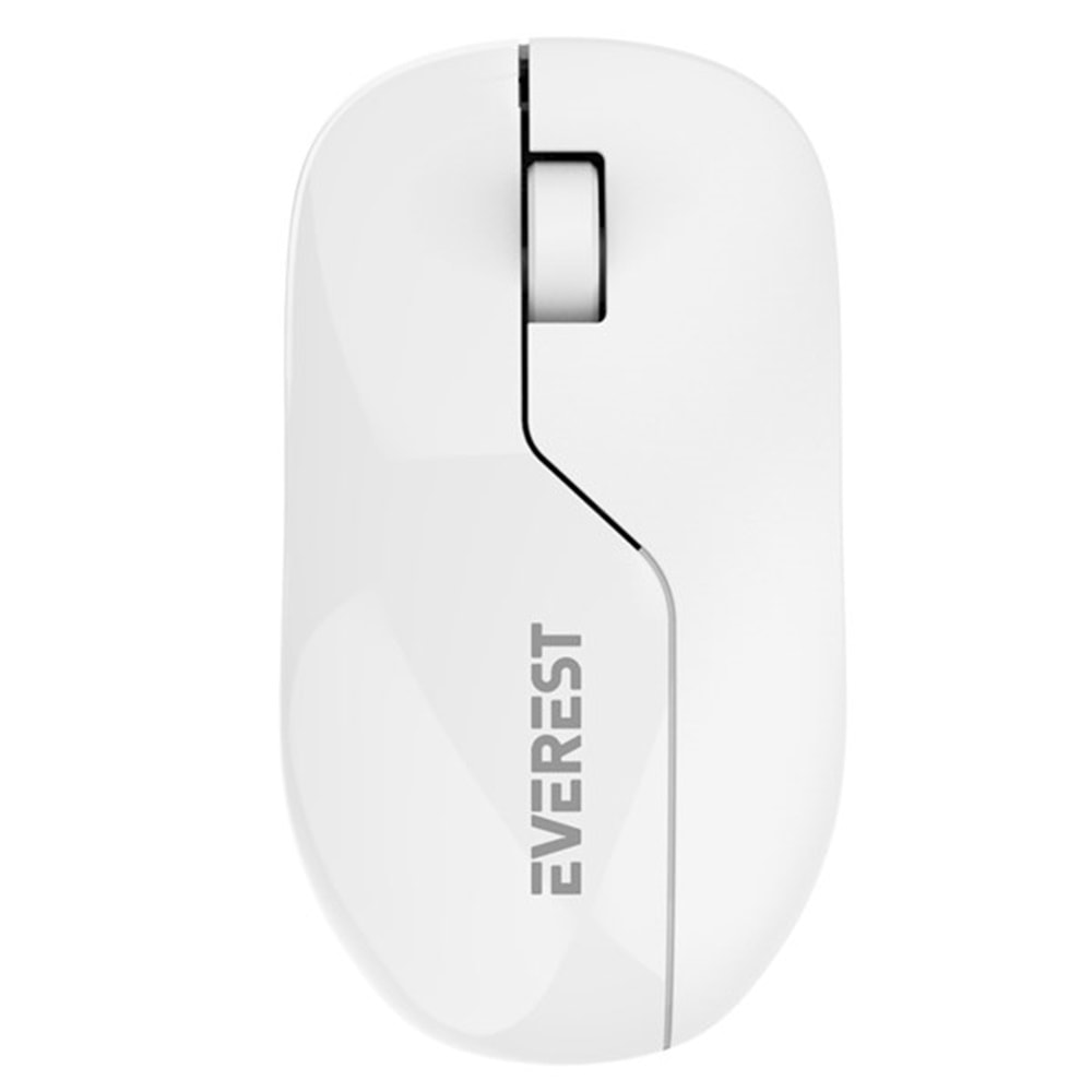 EVEREST SMW-973 USB Kablosuz 2.4Ghz Beyaz/Mavi Mouse