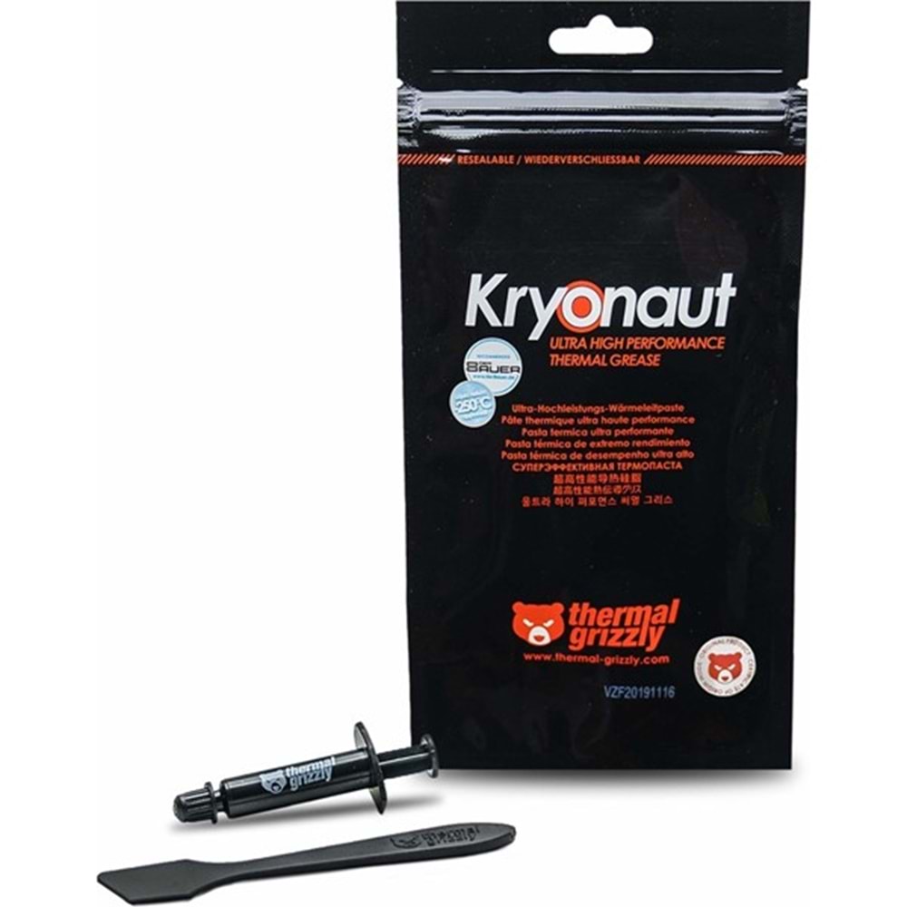 Thermal Grizzly Aeronaut 1Gr 8.5W - Yüksek Performanslı Termal Macun