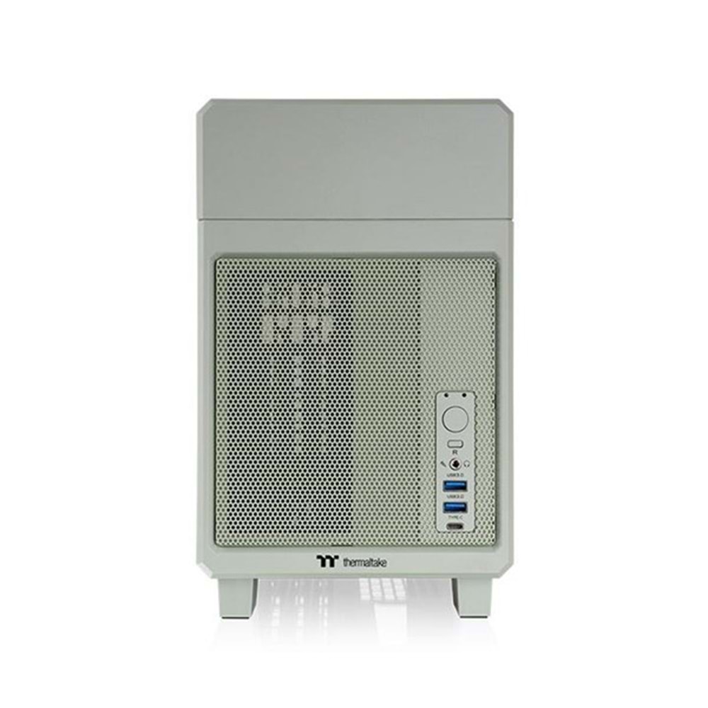 THERMALTAKE TR100 MATCHA GREEN DIJITAL EKRAN MINI-ITX PC KASASI YEŞİL
