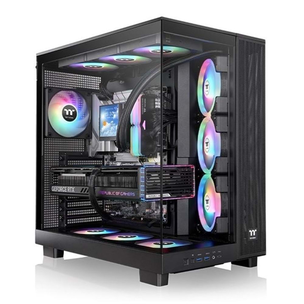 THERMALTAKE VIEW 380 CA-11E-00M1WN-00 GAMING MID-TOWER PC KASASI