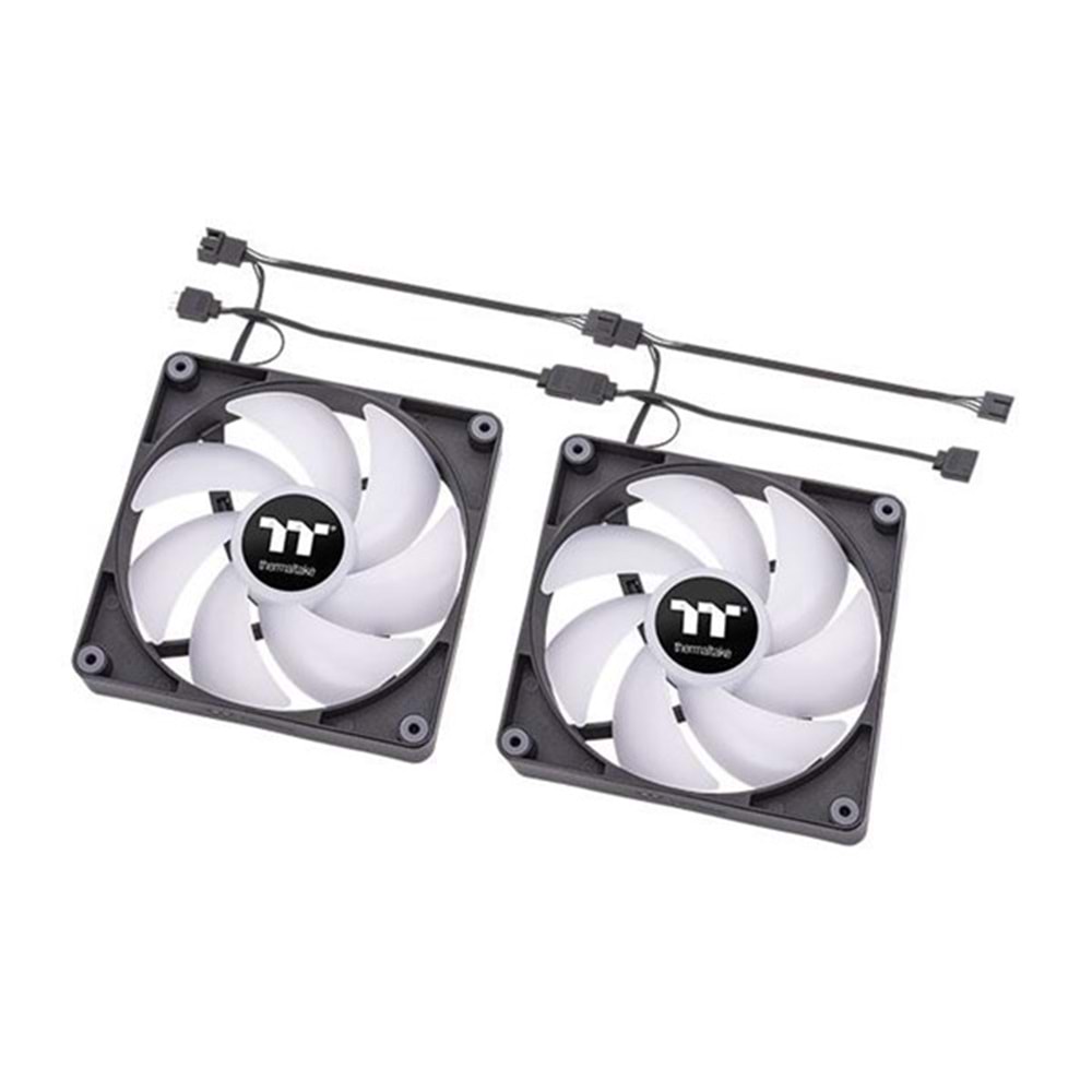 Thermaltake CT120 CL-F149-PL12SW-A ARGB Sync 2x120mm ARGB Kasa Fan Kiti