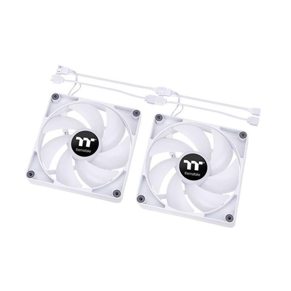 Thermaltake CT120 CL-F153-PL12SW-A Beyaz ARGB 2x120mm Kasa Fan Kiti