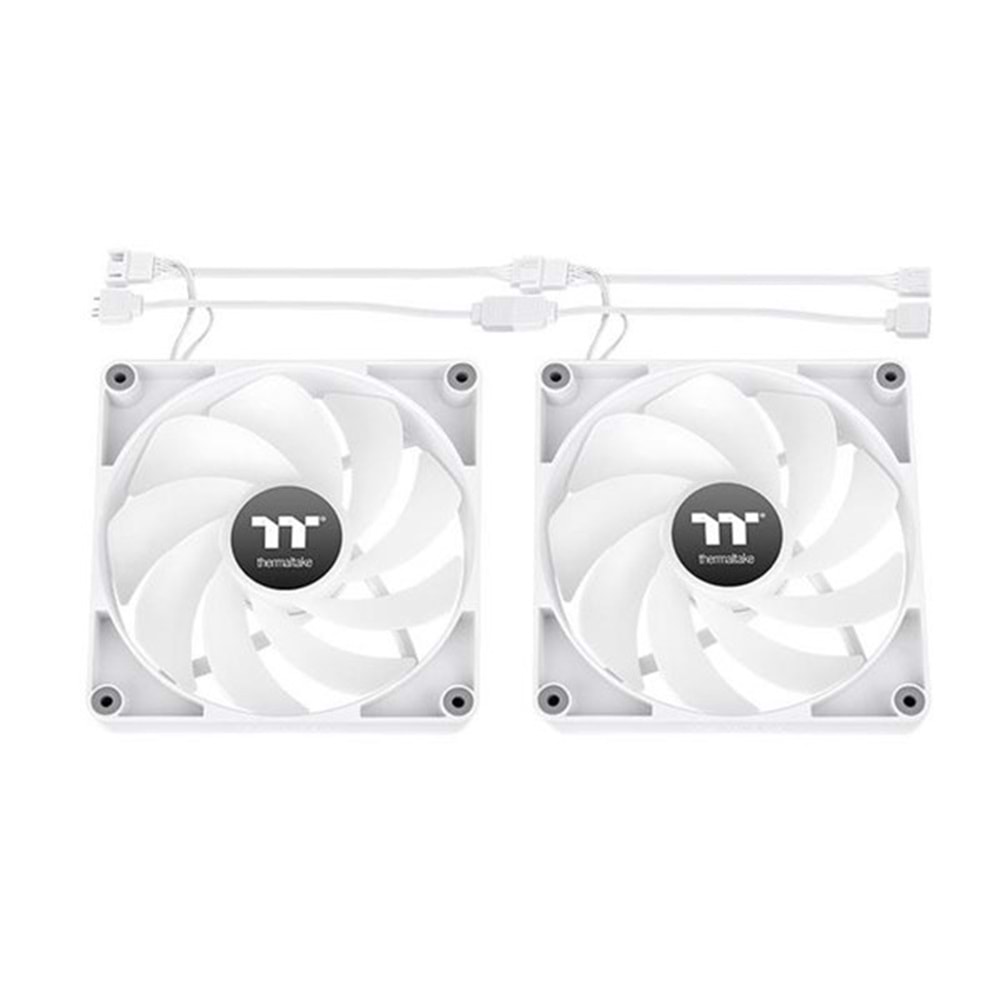 THERMALTAKE CT120 -CL-F175-PL12SW-A ARGB FAN KITI 2-li paket BEYAZ