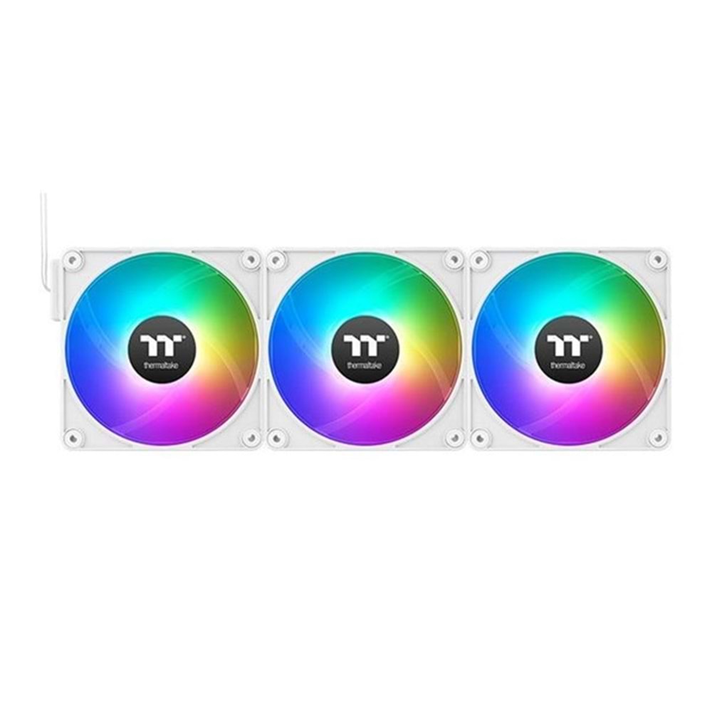 THERMALTAKE CT120 EX CL-F190-PL12SW-A Beyaz 3x120mm ARGB Manyetik Modüler Fan Kiti