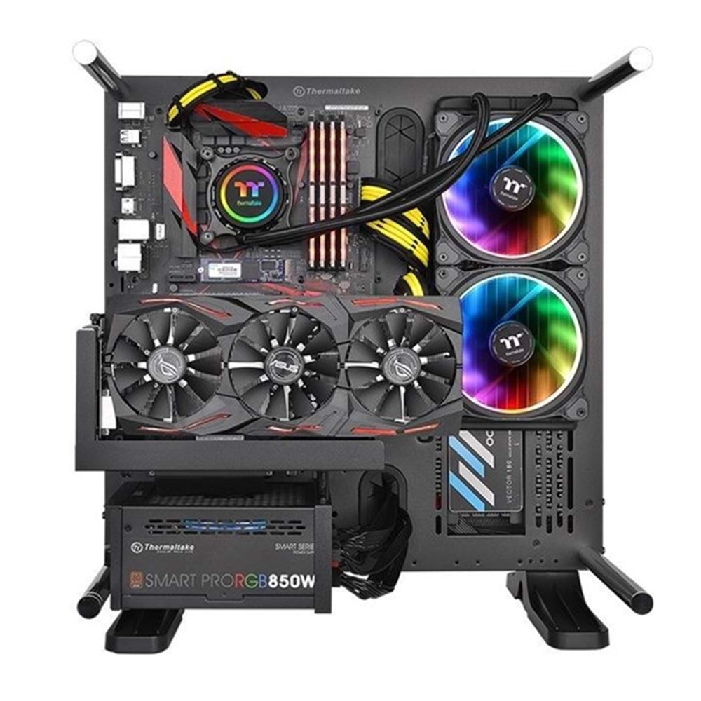 THERMALTAKE 280MM FLOE RIING PLUS CL-W167-PL14SW-A RGB AM4-2066P SIVI SOĞUTMALI İŞLEMCİ FANI