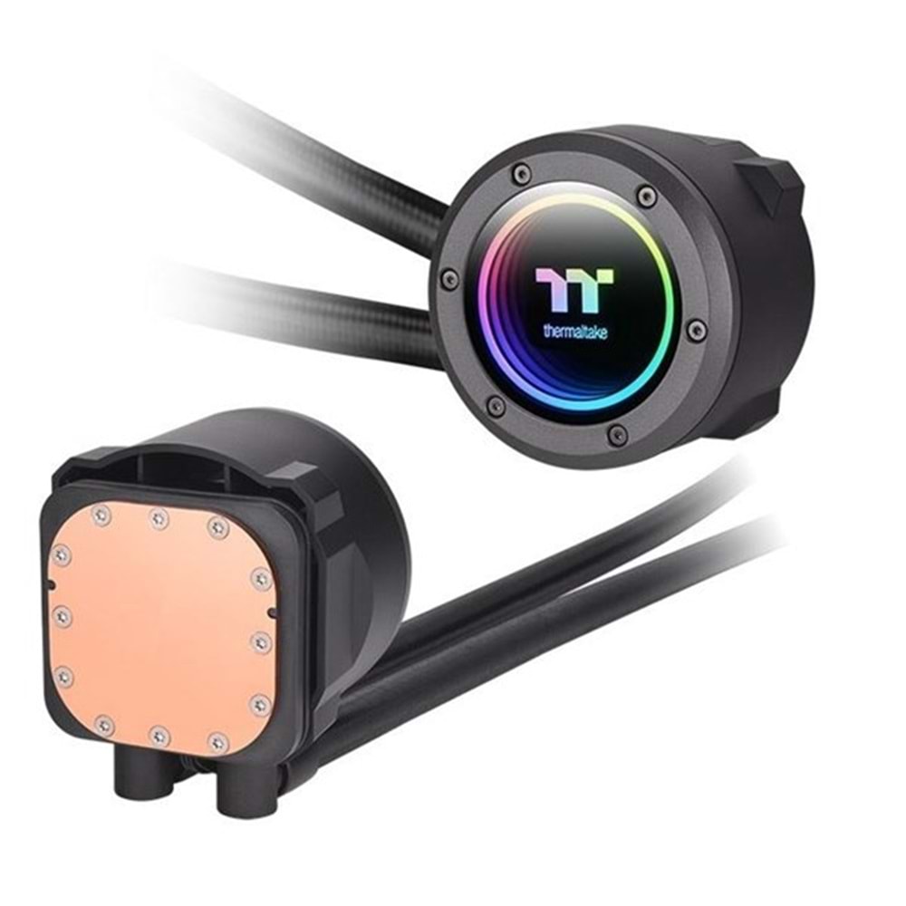 THERMALTAKE 240MM TH240 v2 CL-W361-PL12SW-A ARGB AM5-1851P SIVI SOĞUTMALI İŞLEMCİ FANI