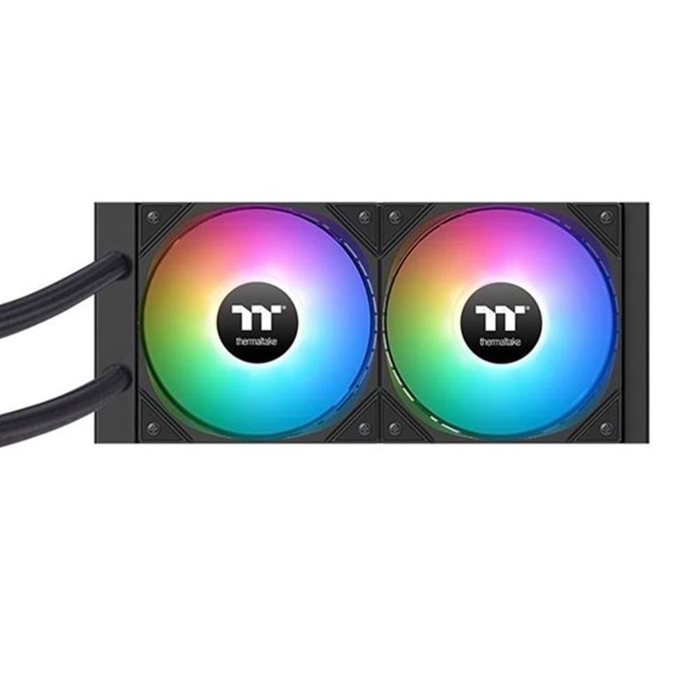 THERMALTAKE 240MM LA240 CL-W457-PL12SW-A AM5-1851P RGB SIVI SOĞUTMALI İŞLEMCİ FANI