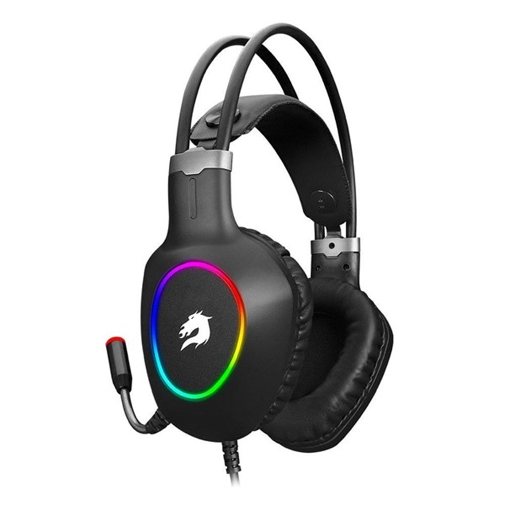 GameBooster GB-H05 Zen Rainbow LED 7.1 Titreşimli Siyah Oyuncu Kulaklığı