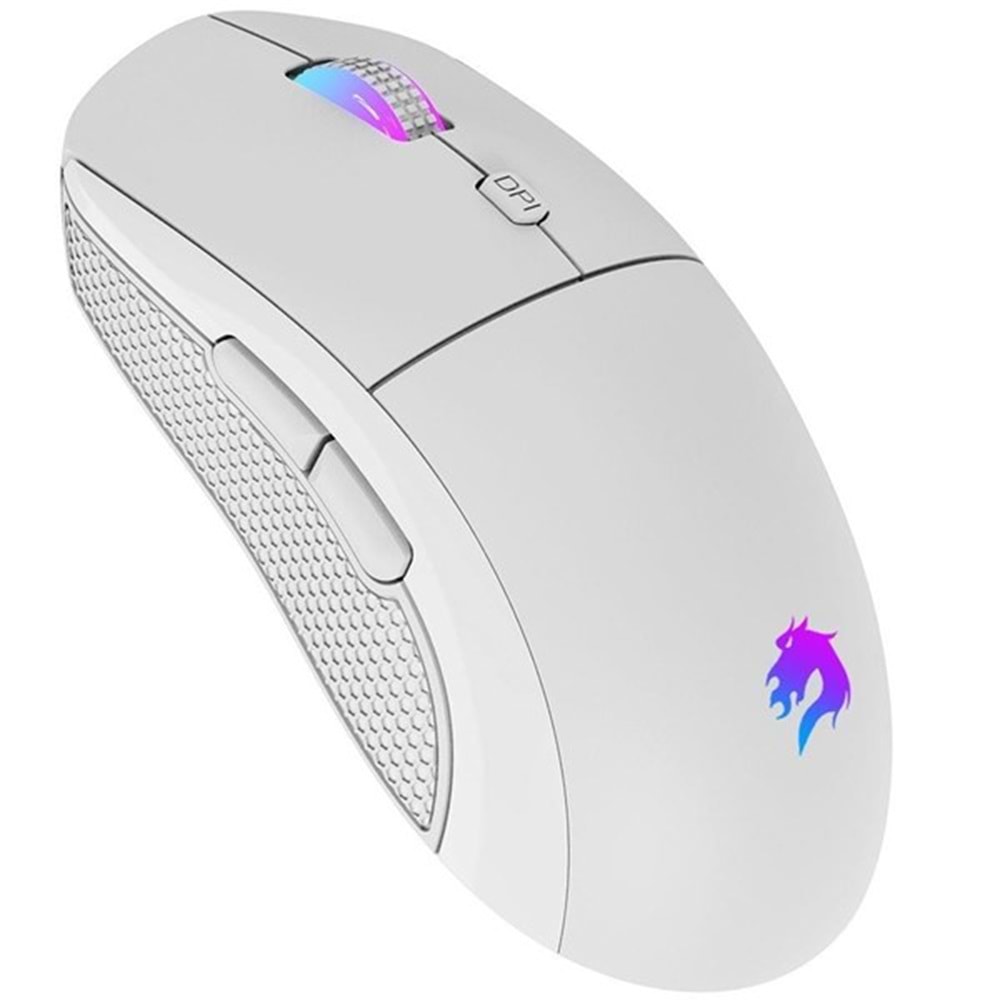 GAMEBOOSTER M11 Dire 12800dpi RGB Aydınlatmalı Beyaz Profesyonel Gaming Mouse