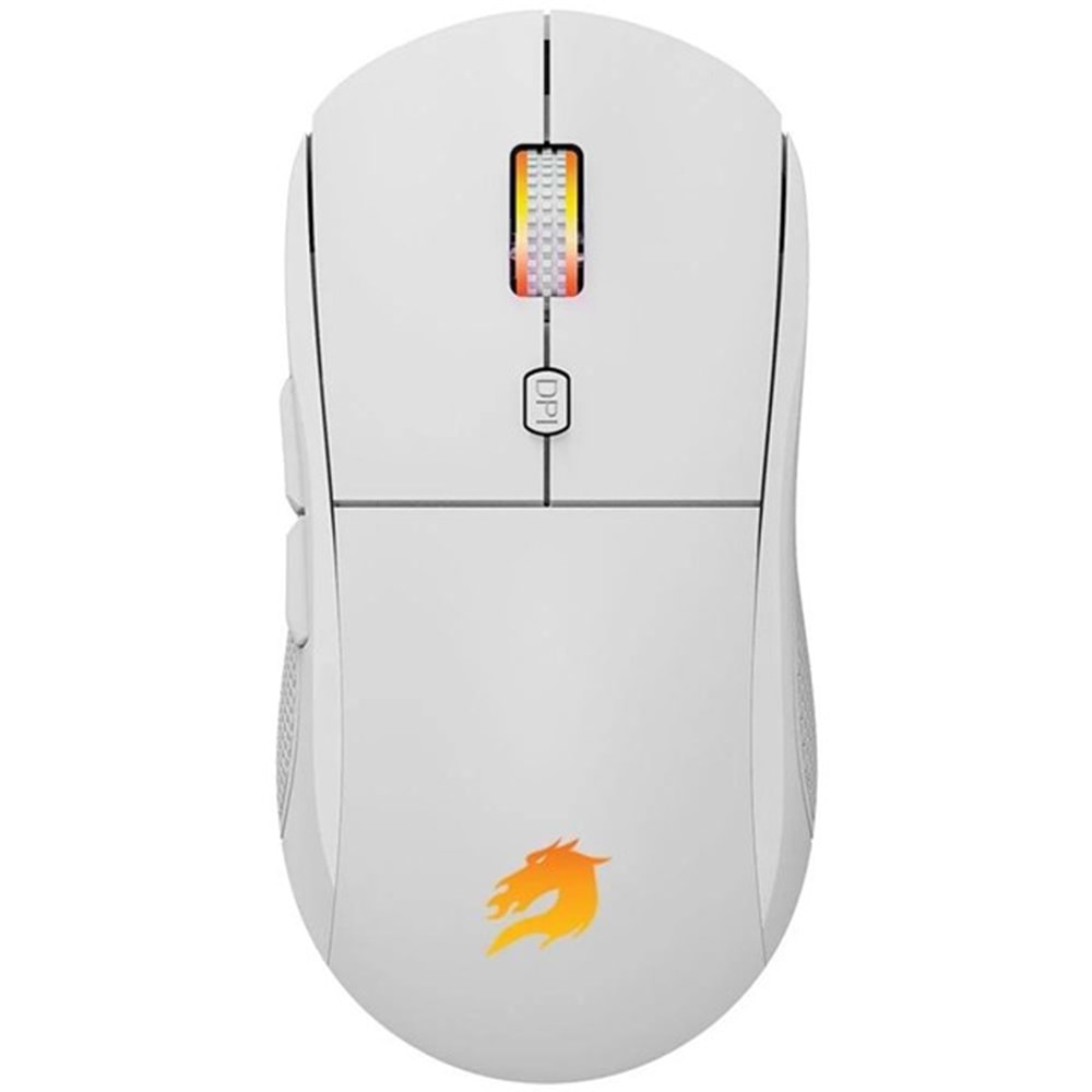 GAMEBOOSTER M11 Dire 12800dpi RGB Aydınlatmalı Beyaz Profesyonel Gaming Mouse