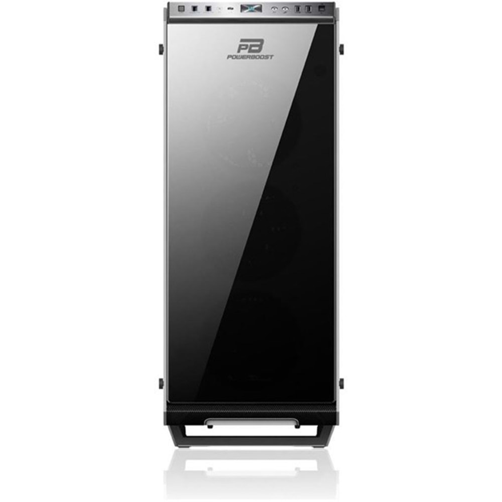 POWERBOOST VK-G3903S 6-HALO FANLI GAMING MID-TOWER PC KASASI