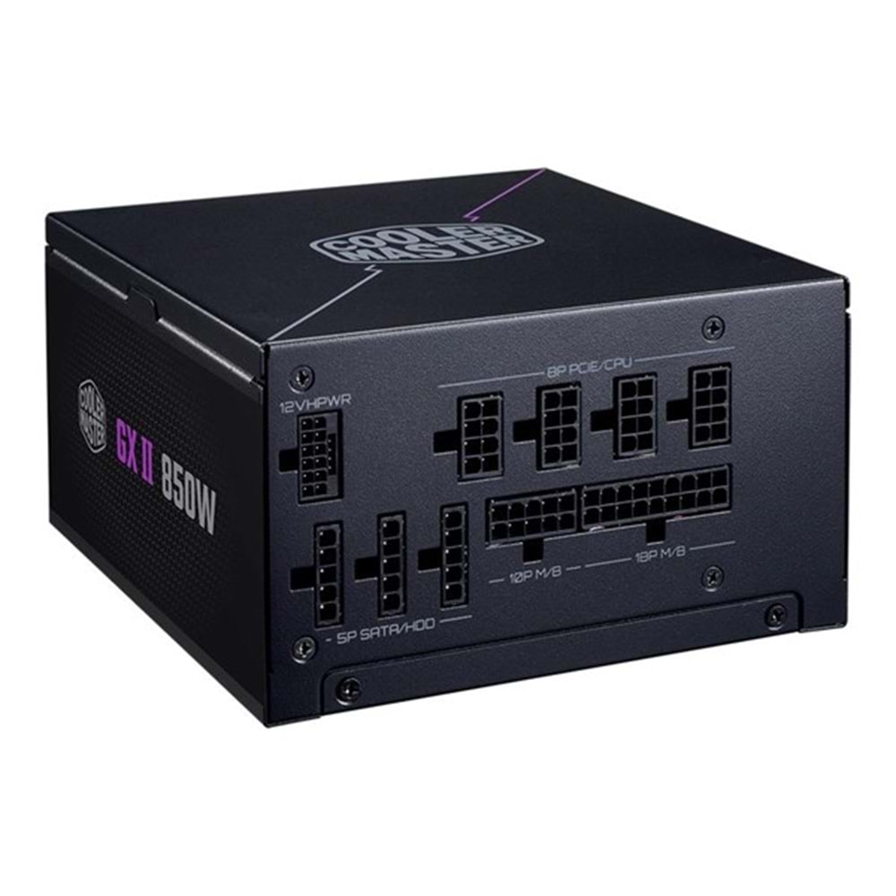 COOLERMASTER 850W 80+ GOLD GX II MPX-8503-AFAG-2BEU PCIE 5.0 TAM MODÜLER POWER SUPPLY