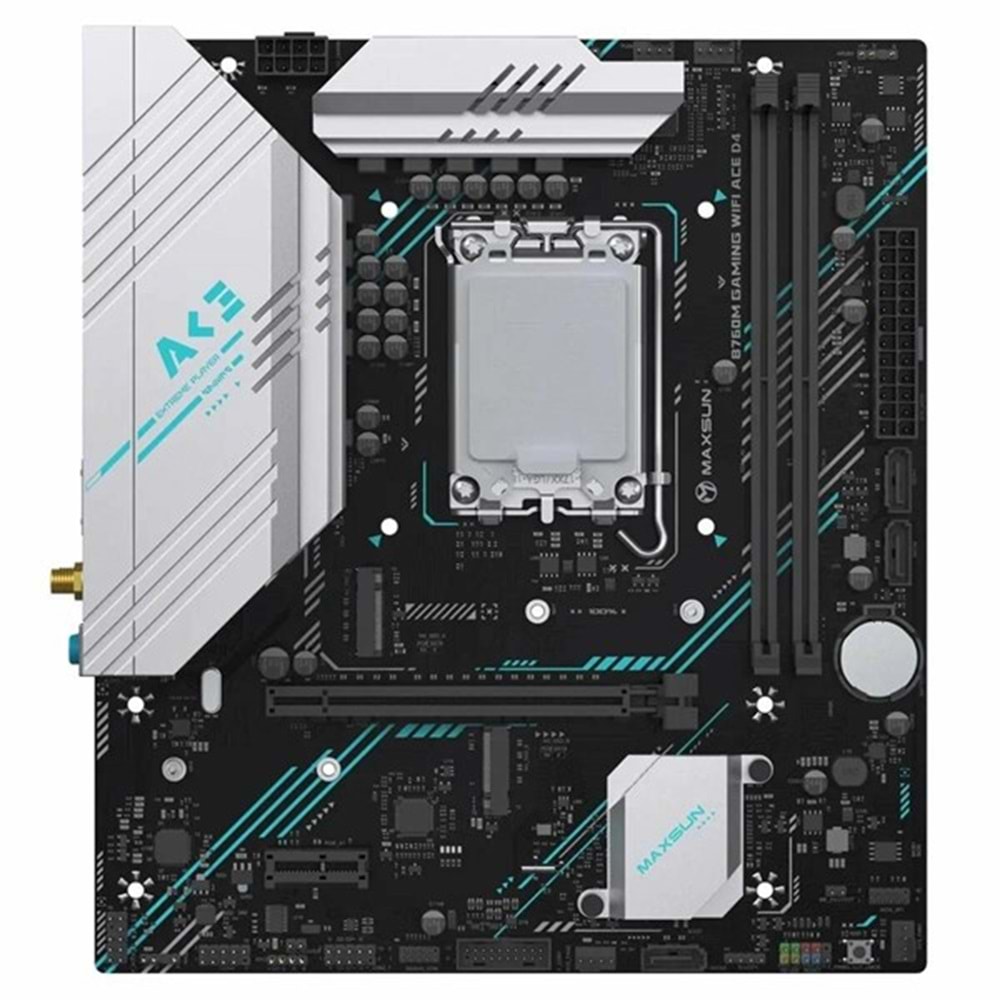 MAXSUN B760M GAMING WIFI6E ACE DDR5 HDMI PCIE 5.0 1700P MATX