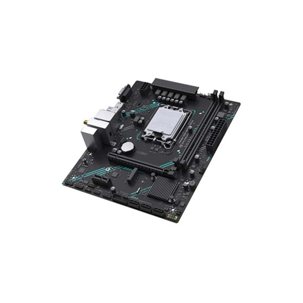 MAXSUN MS-H610M 666 WIFI6 ARGB DDR5 HDMI PCIE 4.0 1700P MATX