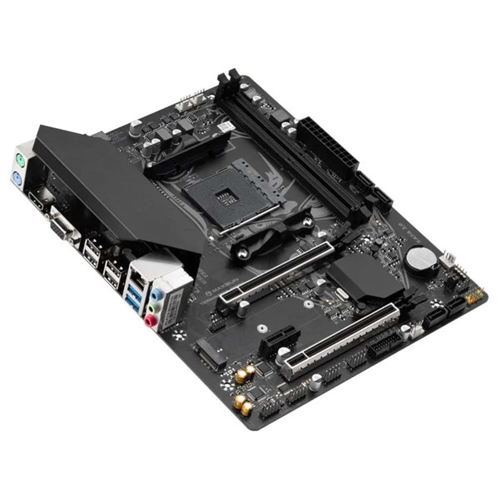 MAXSUN TERMINATOR B550M DDR4 HDMI PCIE 4.0 AM4 MATX