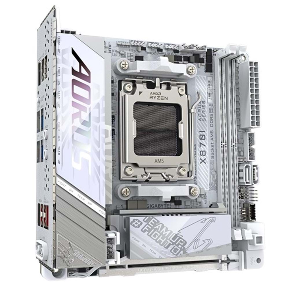 GIGABYTE X870I AORUS PRO ICE WIFI7 DDR5 HDMI-DP USBC PCIE 5.0 AM5 MITX