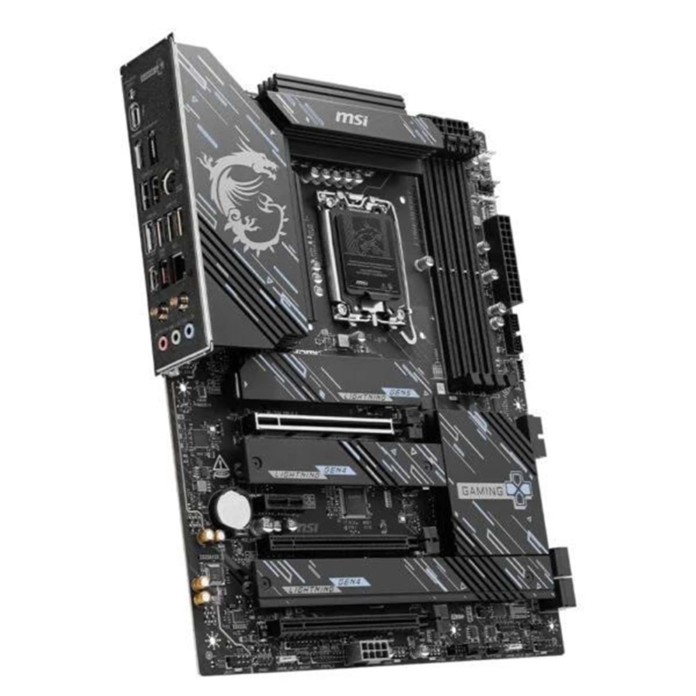 MSI Z890 GAMING PLUS WIFI-7 DDR5 THUNDERBOLT-HDMI-DP PCIE 5.0 1851P ATX