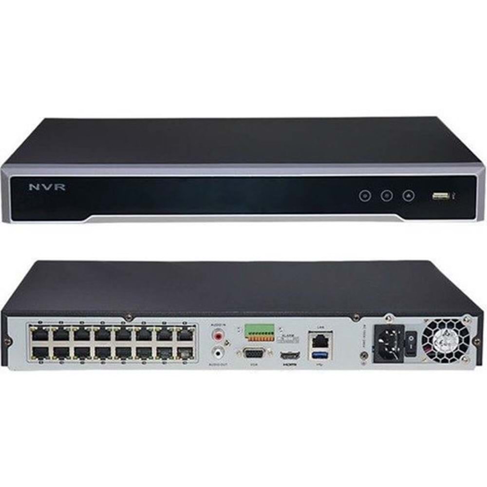 HIKVISION 8kanal DS-7608NI-Q2/8P 1-diskli NVR Kayıt Cihazı 8port PoE