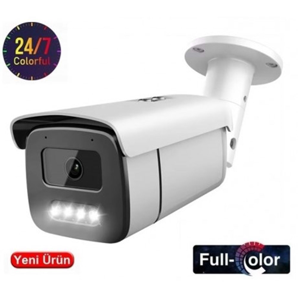 EZCOOL 5MP EZ-5050HD 3.6MM 60METRE FULL COLOR AHD BULLET KAMERA
