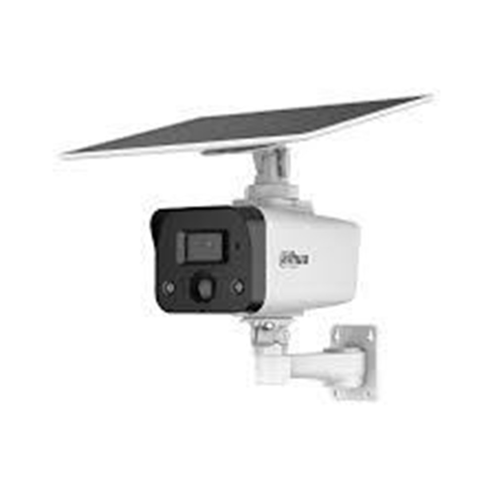 DAHUA 4MP IPC-HFW2441DG-4G-SP-B-MAX Akıllı Çift Işık Bullet 4G Solar IP Kamera