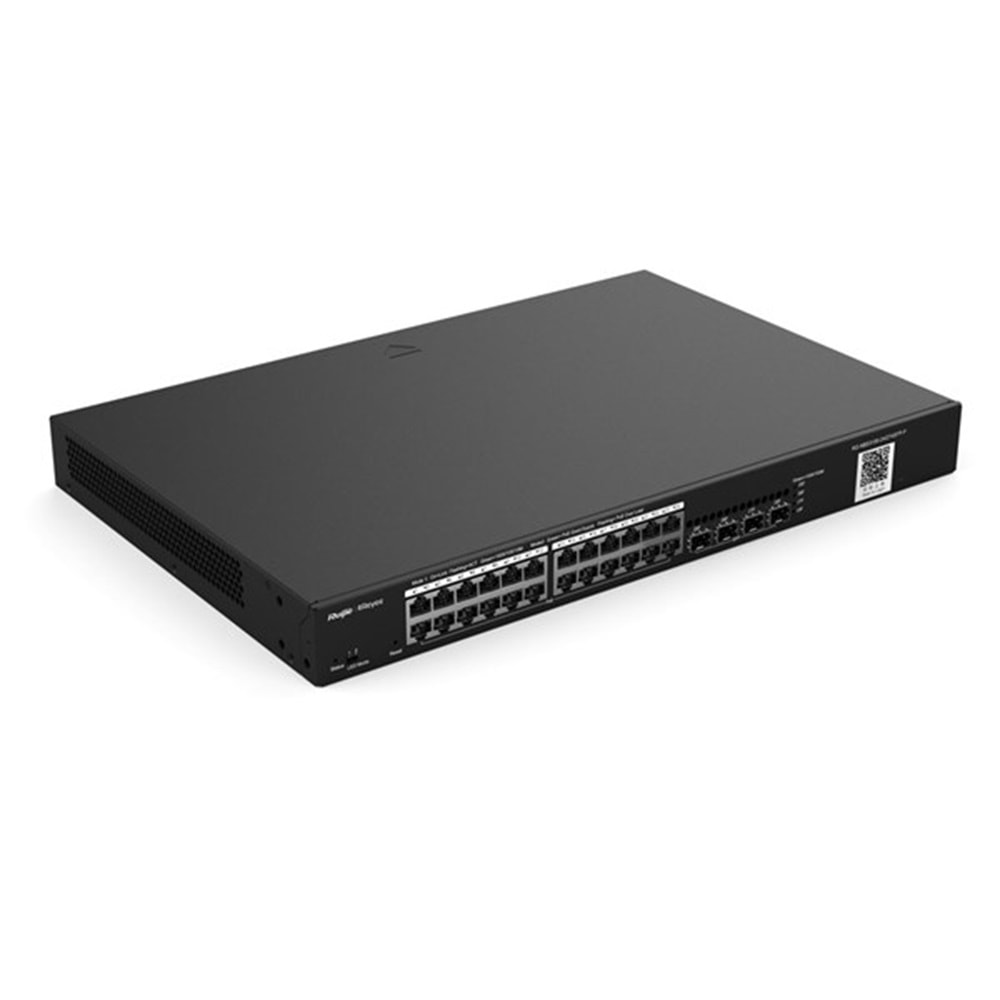 RUIJIE 24port REYEE RG-NBS3100-24GT4SFP-P GIGABIT 4-SFP 370W YÖNETİLEBİLİR POE SWITCH