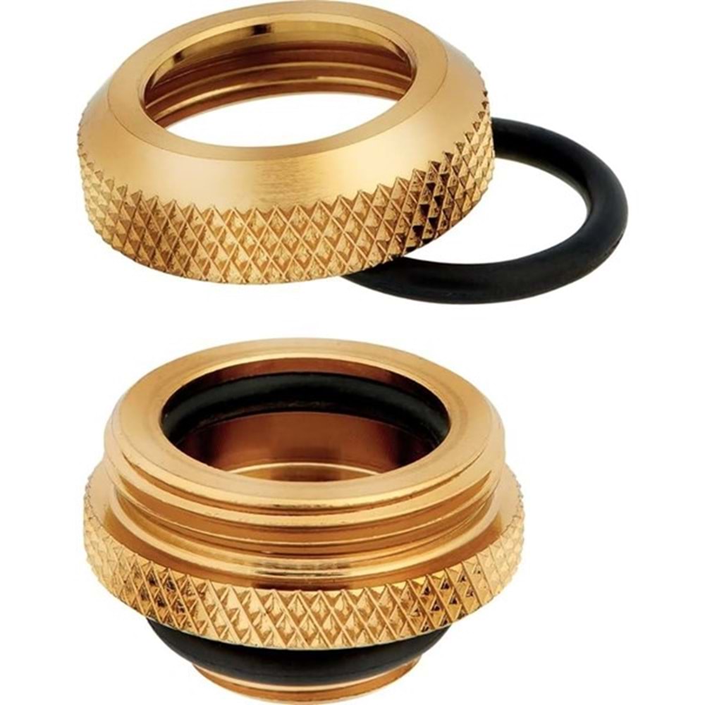 Corsair Cx-9052009-Ww Hydro X Serisi XF Hardline 14mm Dış Çap Rakoru 4-lü paket gold