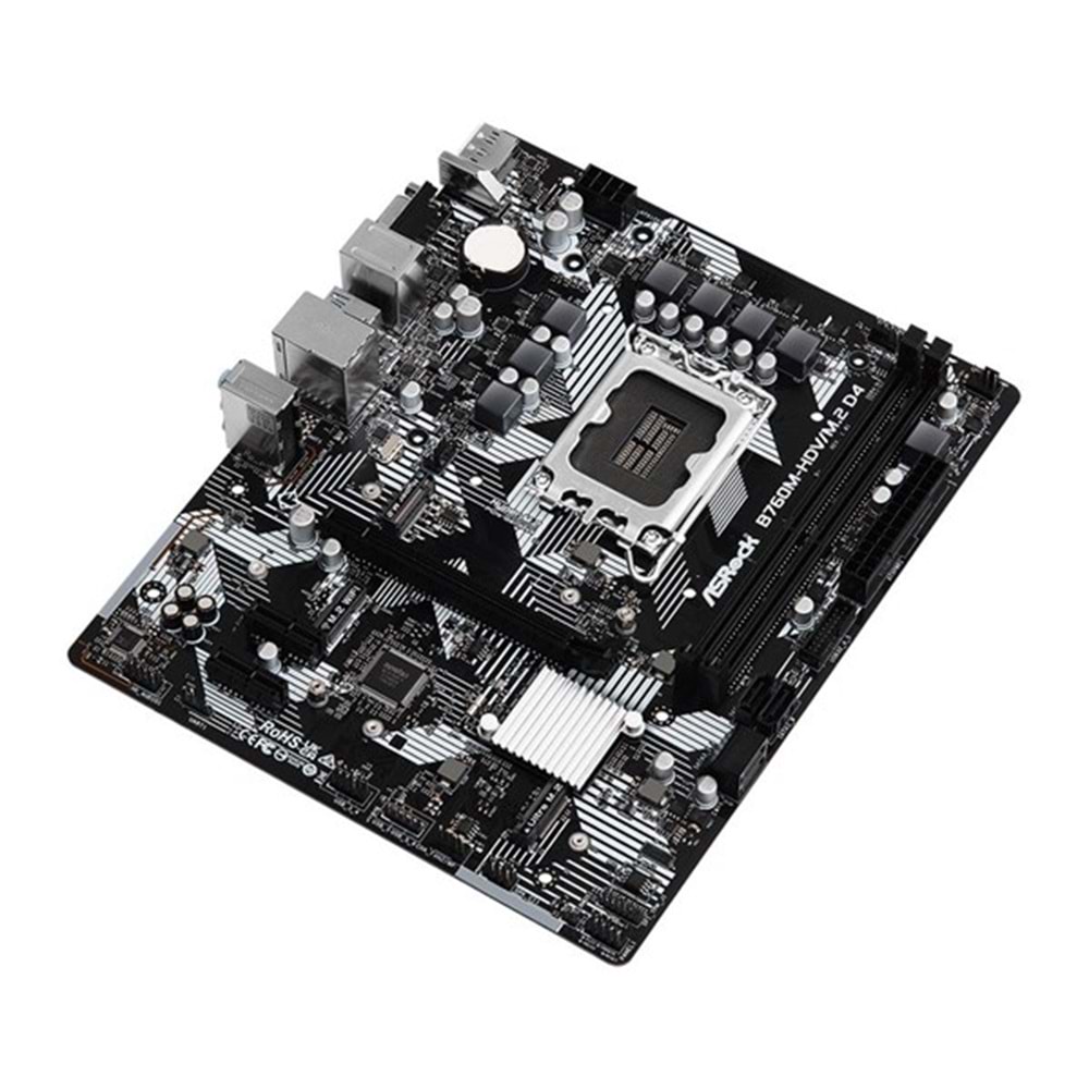 ASROCK B760M-HDV/M.2 D4 DDR4 HDMI-DP PCIE 4.0 1700p mATX