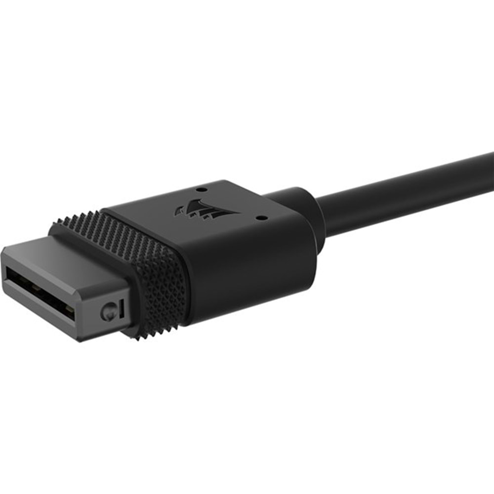 CORSAIR CL-9011124-Ww iCUE LINK Kablosu, Düz konektörlü 1x 600 mm Y Kablosu, Siyah