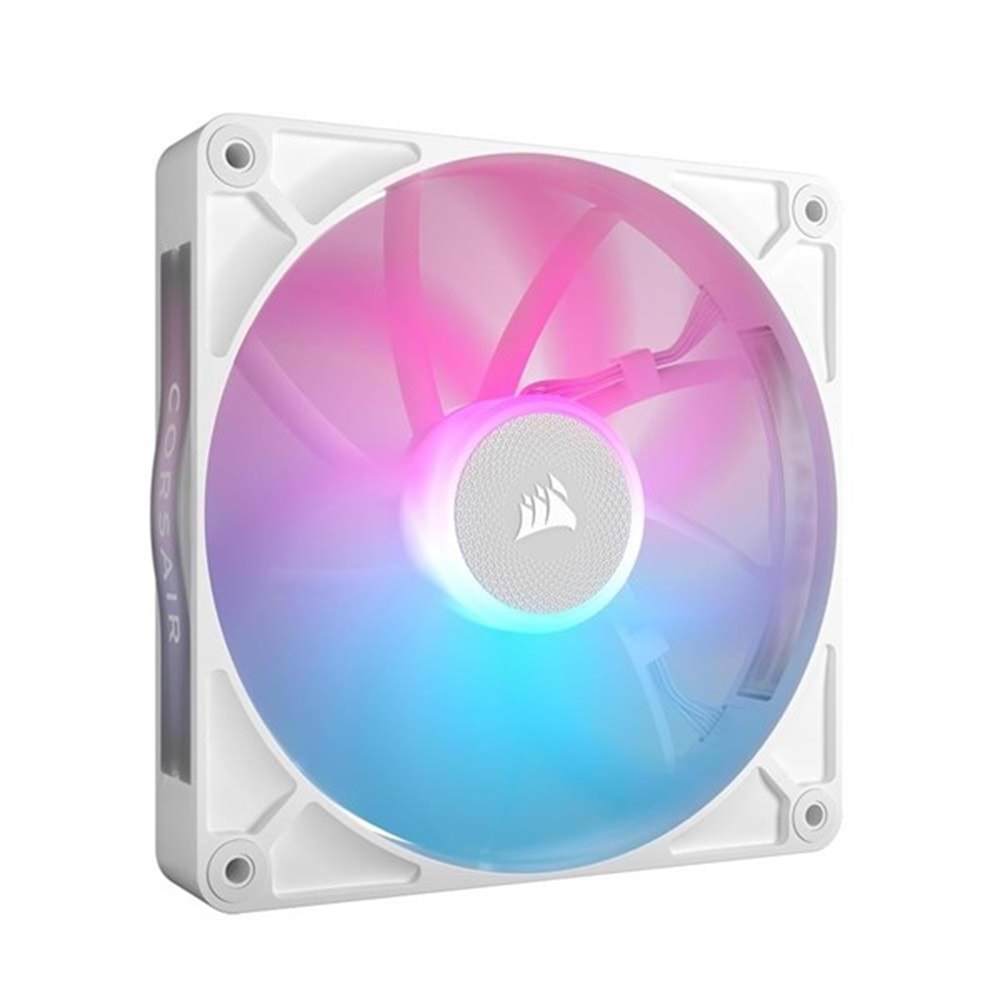 CORSAIR QX120 CO-9051023-WW 12CM RGB KASA FANI BEYAZ