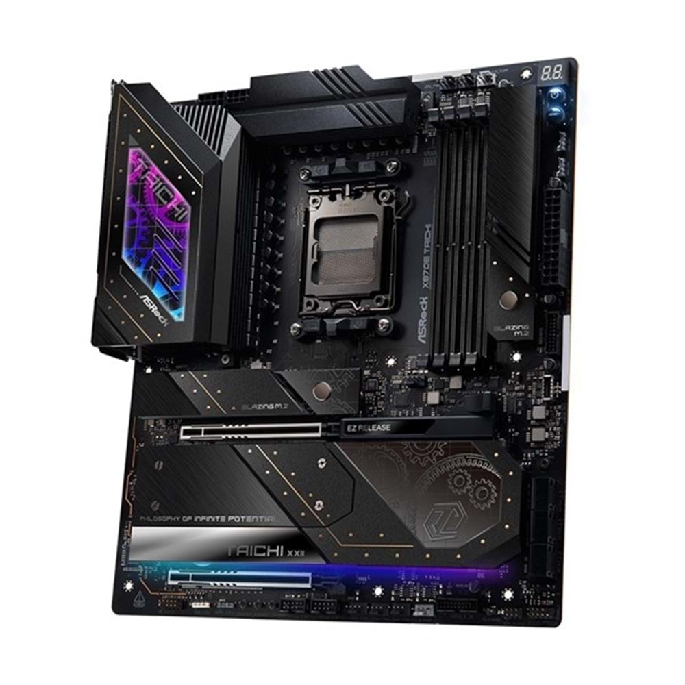 ASROCK X870E TAICHII WIFI7 DDR5 HDMI-DP TYPEC PCIE 5.0 AM5 EATX