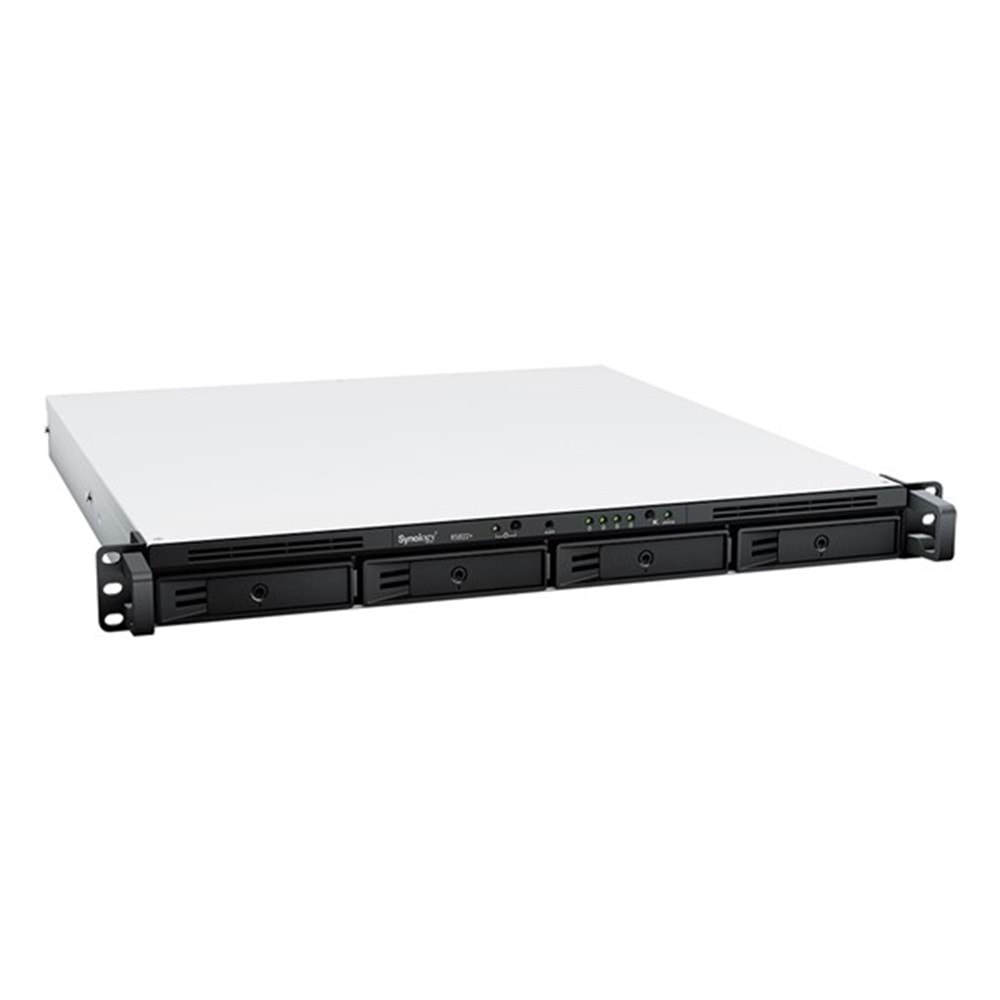 SYNOLOGY RS822-2G PLUS RYZEN V1500B-2GB RAM-4 diskli Rack Sunucu (Disksiz)