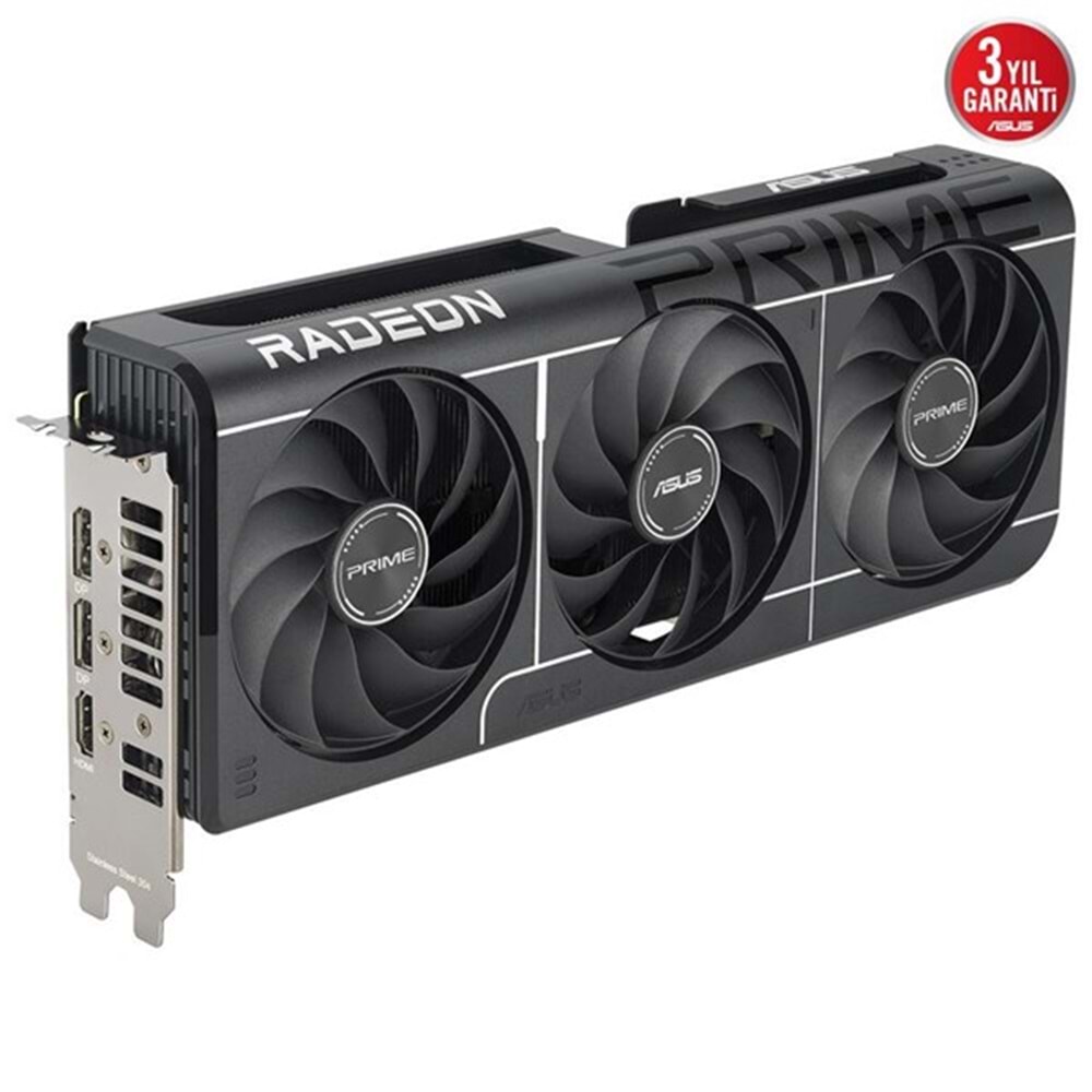 ASUS 16GB PRIME RX9060XT-O16G GDDR6 128bit HDMI DP PCIe 5.0