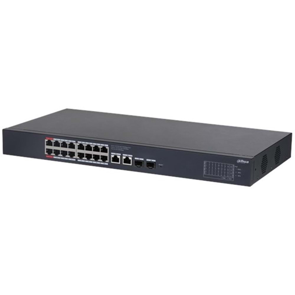 DAHUA 16port CS4220-16GT-135 GIGABIT 2-SFP YÖNETİLEBİLİR SWITCH