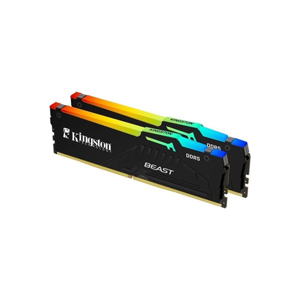 KINGSTON 32GB (2X 16GB) DDR5 6000MHZ CL36 RGB DUAL KIT PC RAM BEAST EXPO KF560C36BBE2AK2-32TR