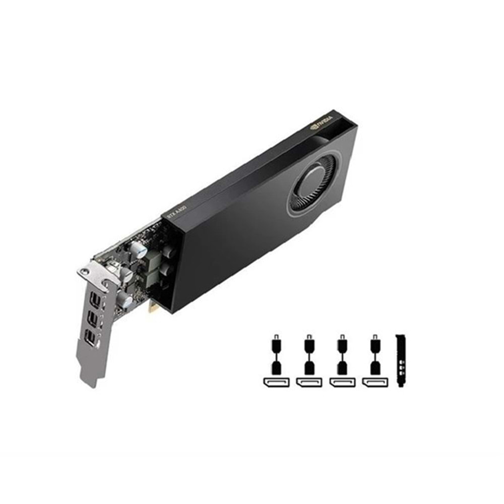 PNY RTX A400 4GB VCNRTXA400-SB GDDR6 64bit mDP PCIe 4.0