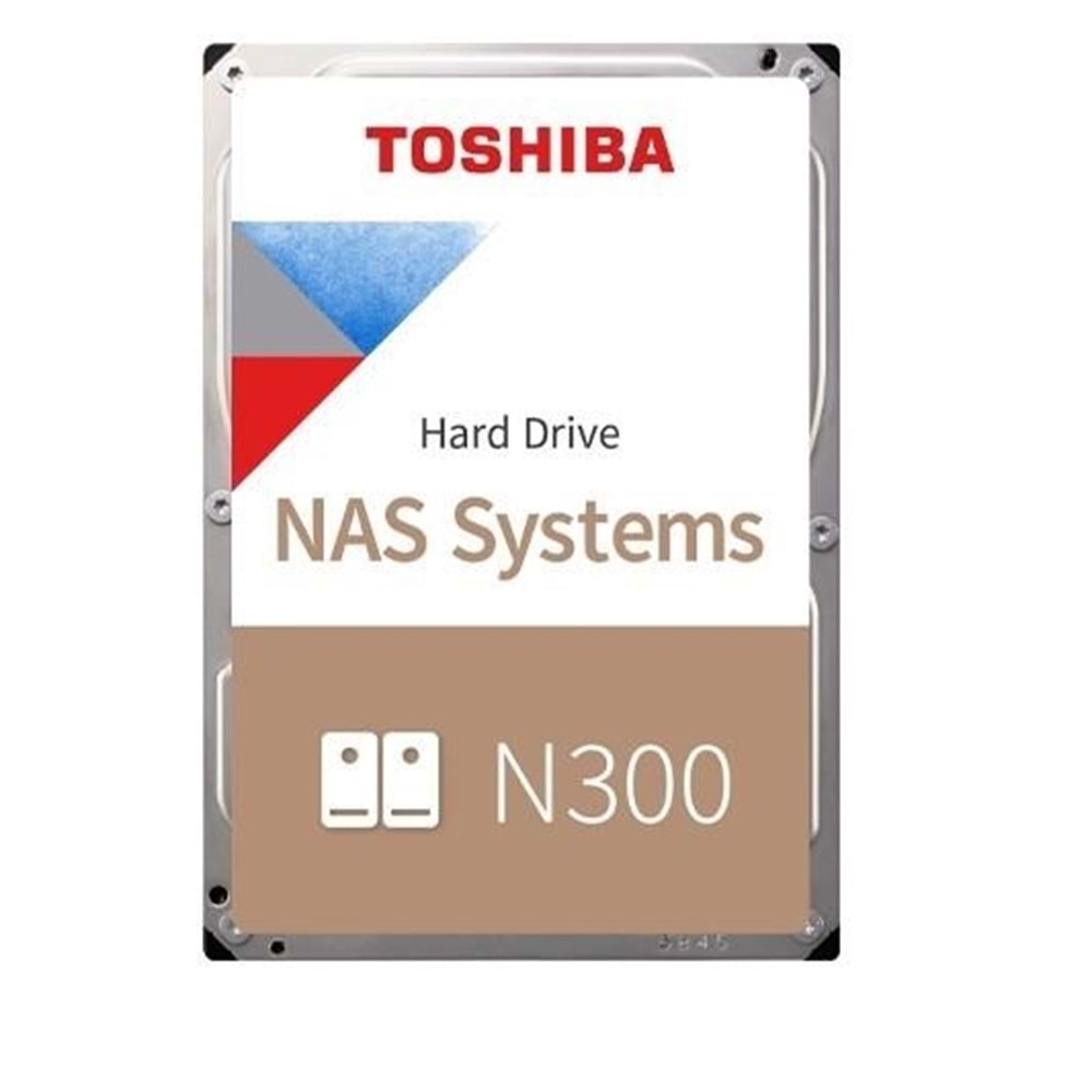 TOSHIBA 22TB N300 HDWG62CUZSVA 512MB 7200RPM SATA-3 NAS DİSKİ