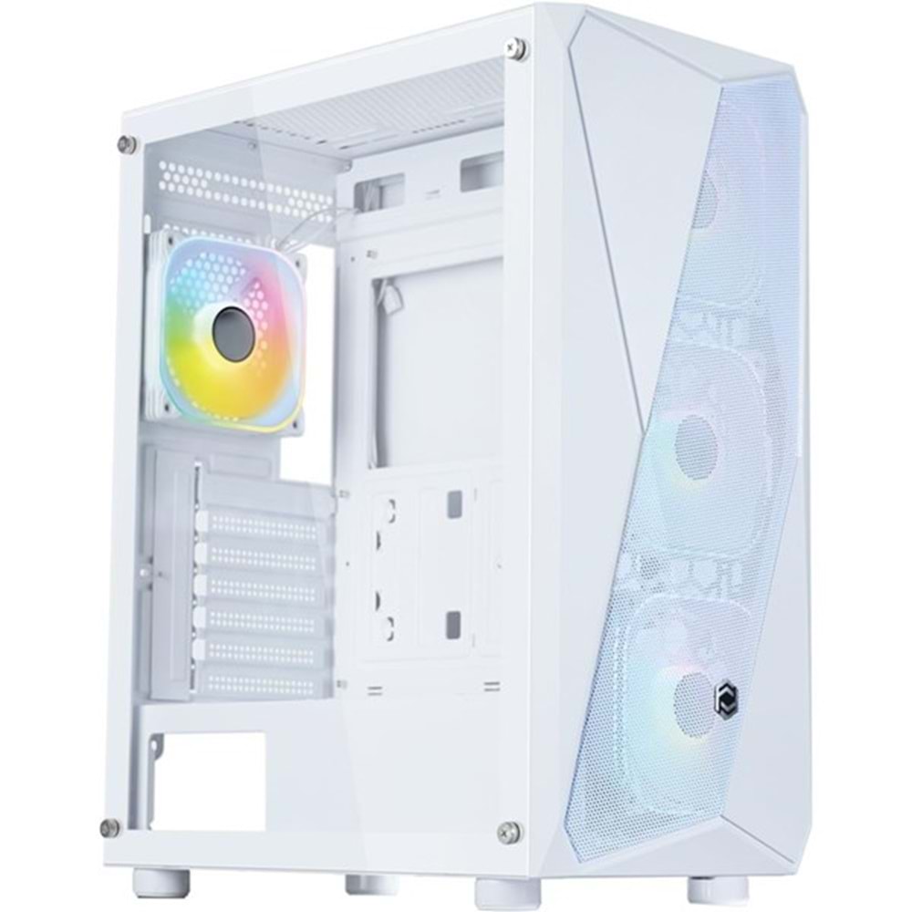 FRISBY 600W 80+ BRONZE FX-105 GAMING MID-TOWER PC KASASI BEYAZ
