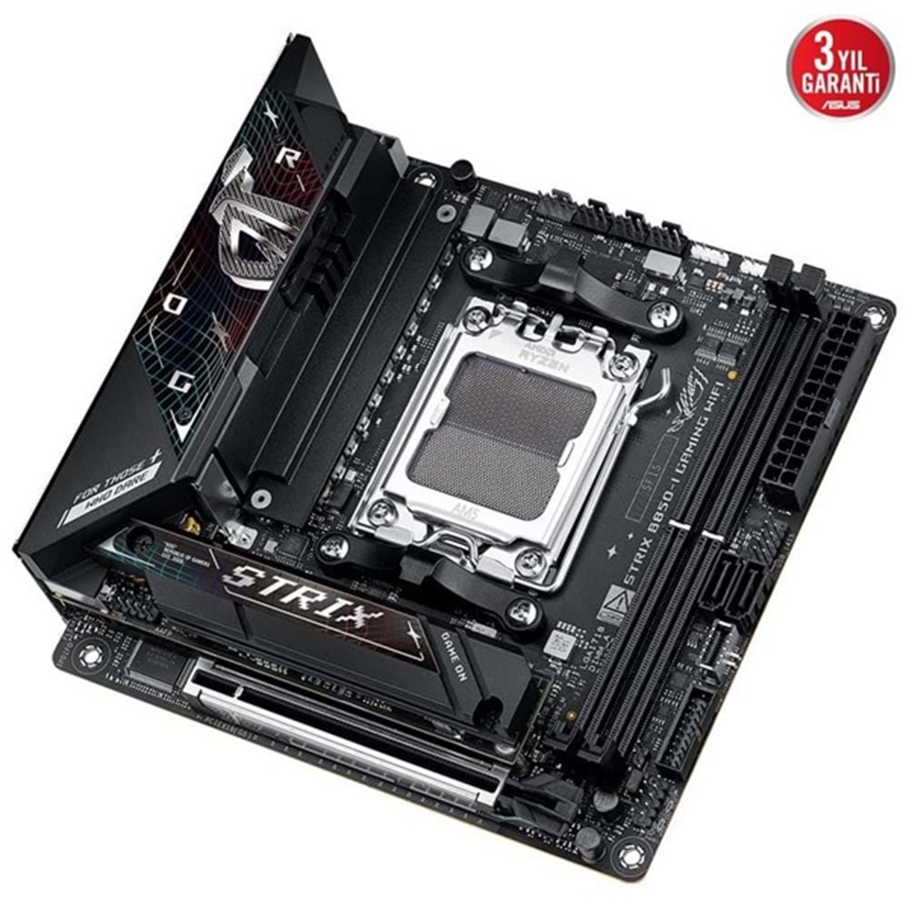 ASUS ROG STRIX B850-I GAMING WIFI7 DDR5 HDMI-DP PCIE 5.0 AM5 mITX