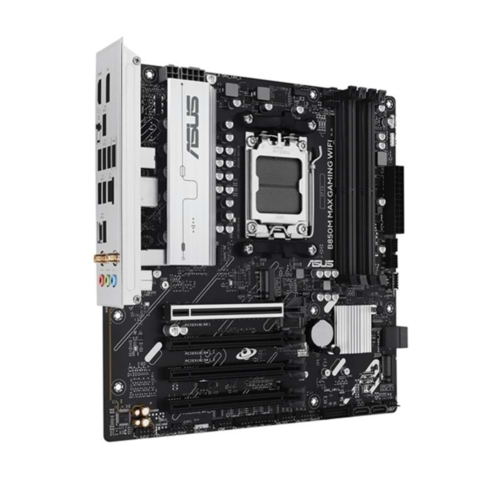 ASUS B850M MAX GAMING WIFI6 DDR5 HDMI-DP TYPEC PCIE 5.0 AM5 MATX