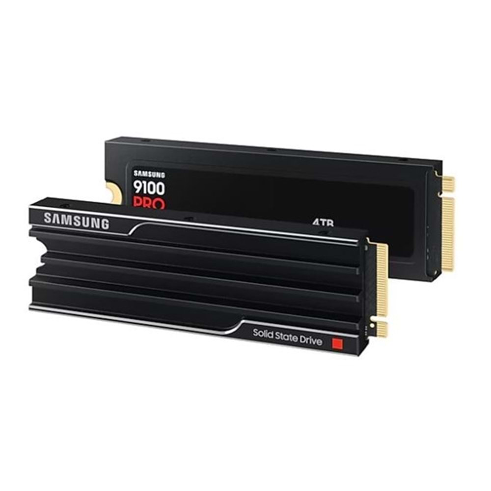SAMSUNG 4TB 9100 PRO MZ-VAP4T0CW 14800-13400MB/s M2 NVME GEN5 DİSK SOĞUTUCULU