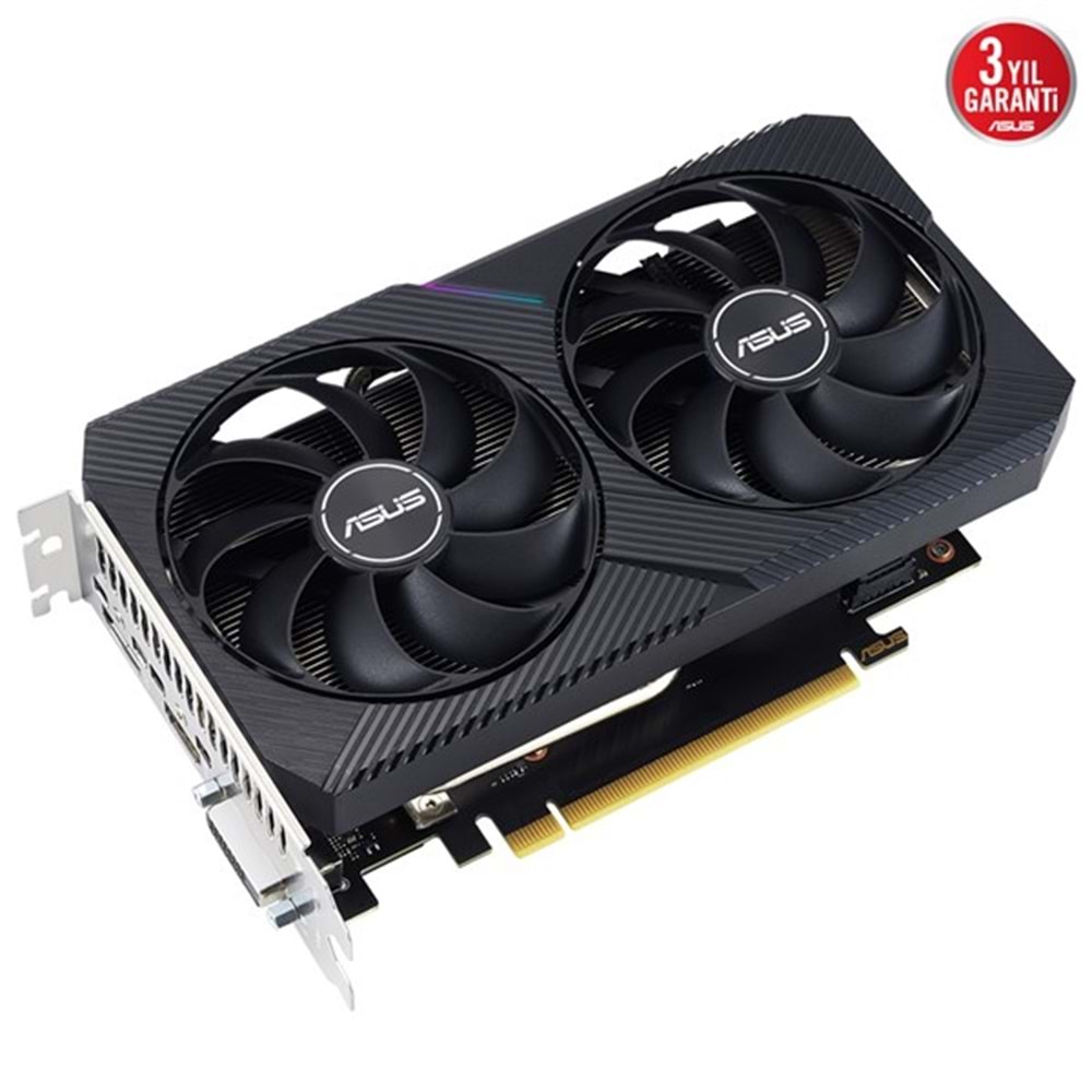 ASUS 8GB DUAL RTX3050-O8G-V2 GDDR6 128Bit HDMI-DP-DVI PCIE 4.0 
