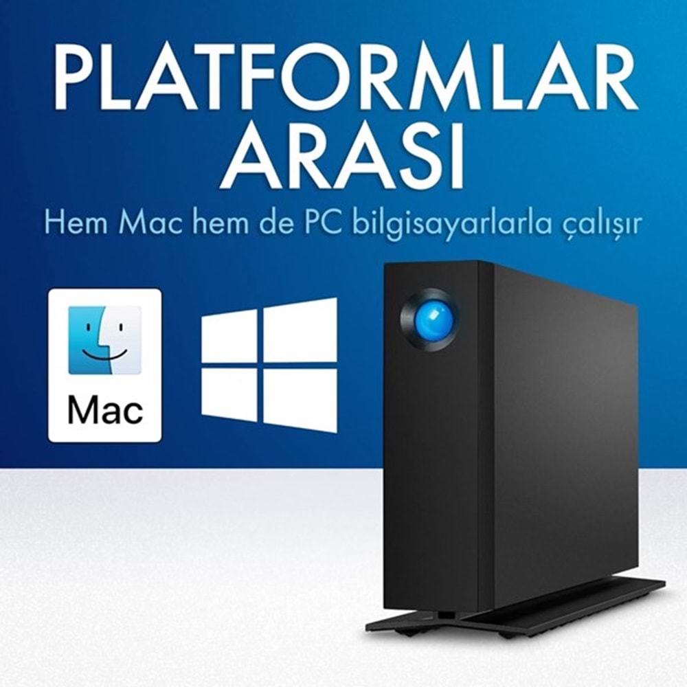 LACIE 24TB D2 PROFESSIONAL STHA24000800 THUNDERBOLT 4 HARİCİ DİSK