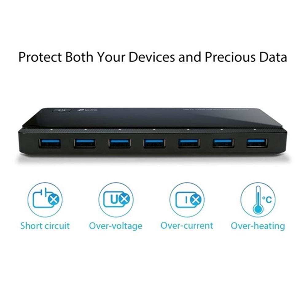 TP-LINK UH720 USB 3.0 7-Port Hub