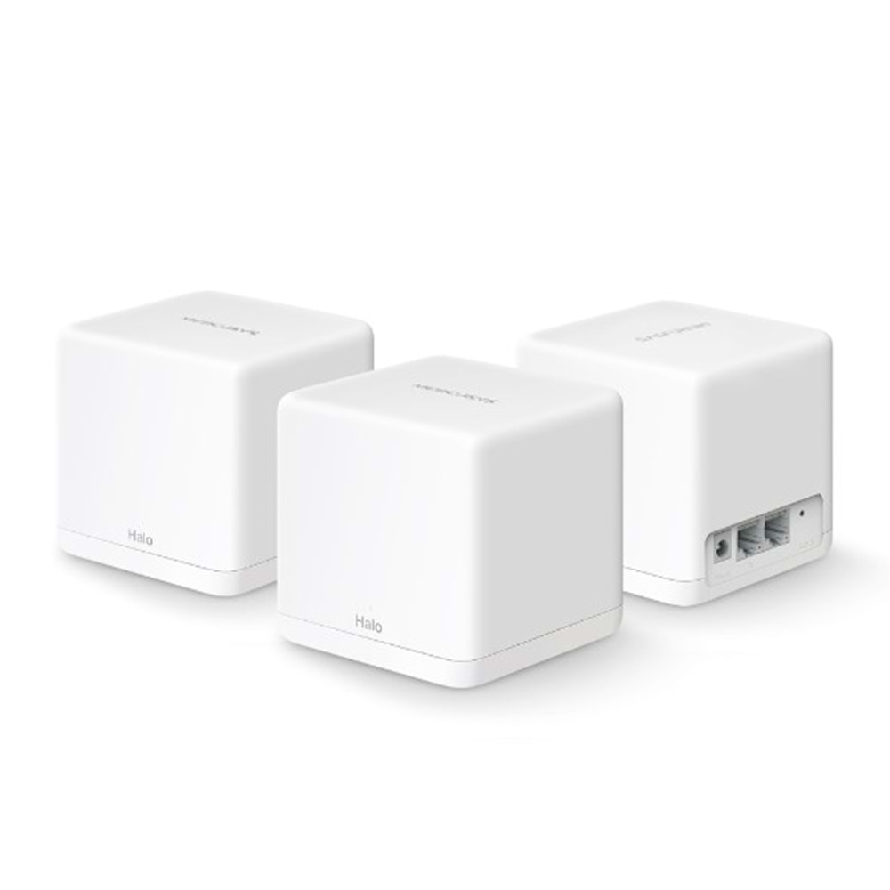 MERCUSYS HALO H30G-3 AC1300 DUAL BAND MESH ROUTER 3-lü paket