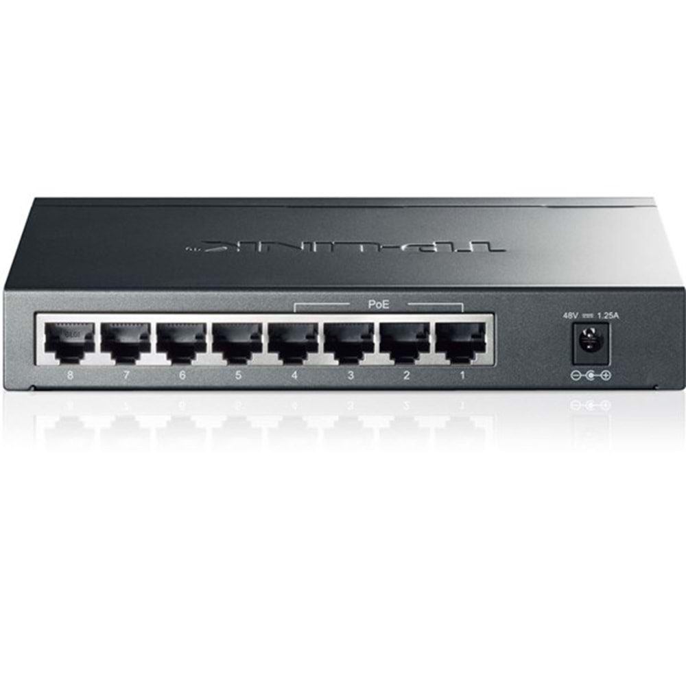 TP-LINK 8-PORT 64W 4-PORT POE TL-SG1008P GIGABIT POE SWITCH